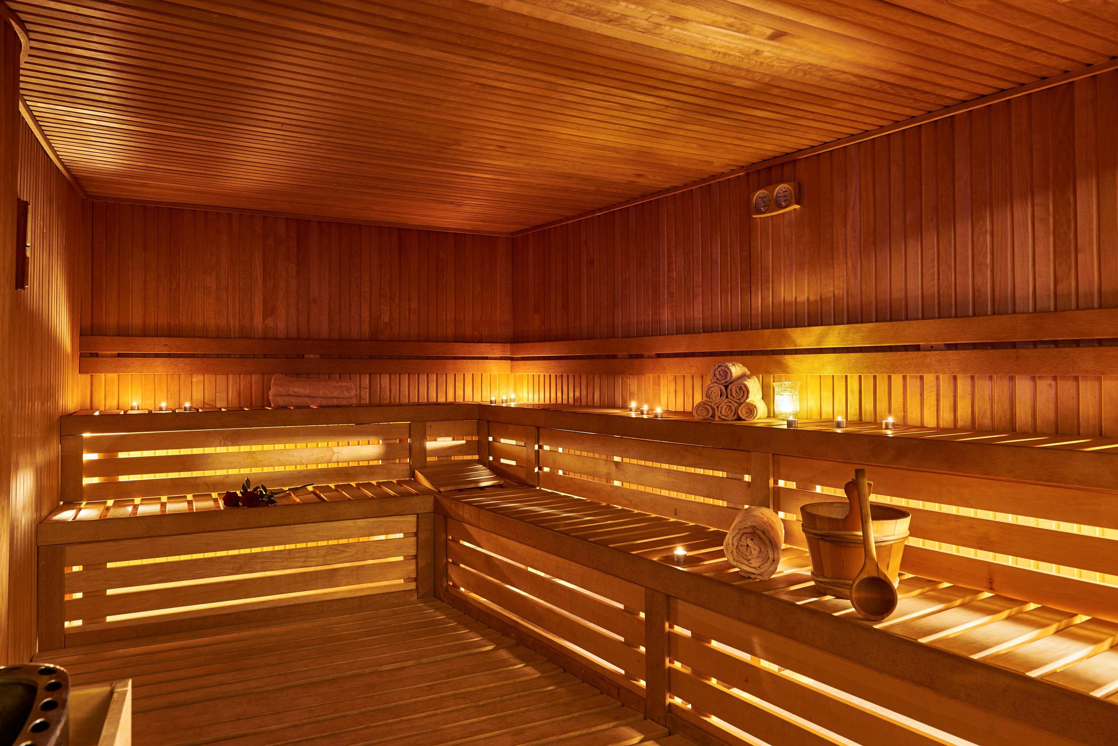 Royal Maxim Palace Kempinski Kairo Eksteriør billede A Finnish sauna
